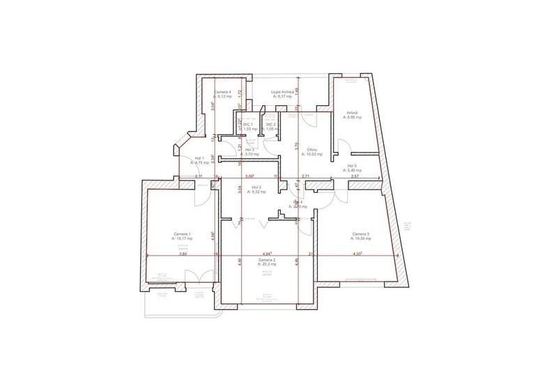 Apartament cu 4 camere,115mp, Zona Centru - 8