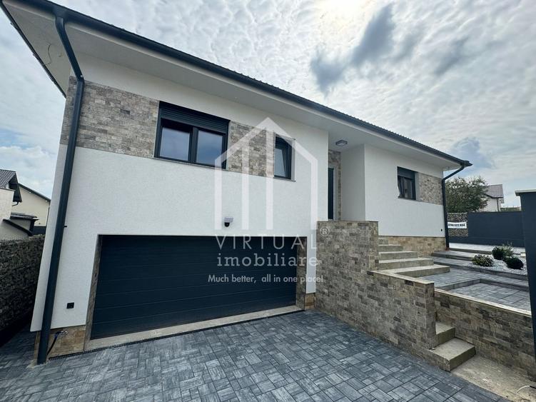 Casa individuala superba in Selimbar- 4 camere, 2 bai, garaj, terasa - 7