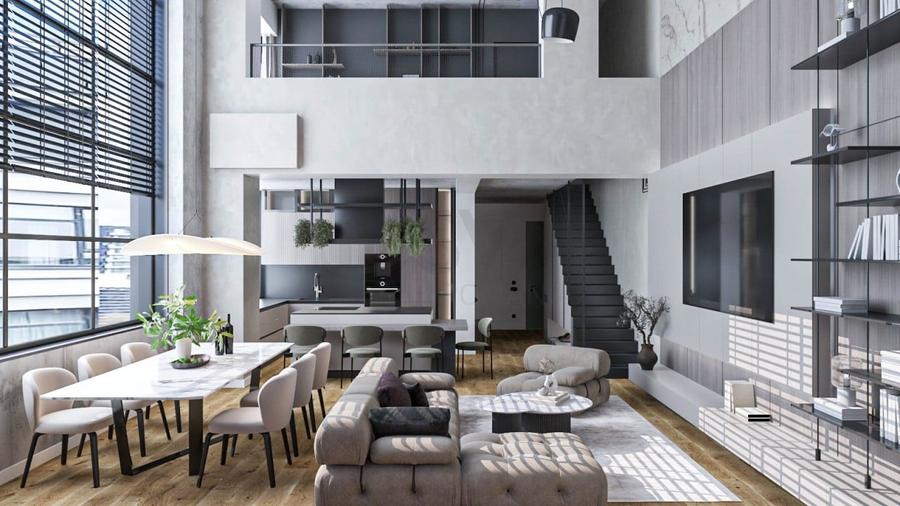 REA1019726 Loft 4 camere de inchiriat Brick - 5