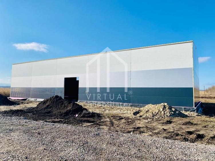 Hala de vanzare in zona industriala de Vest- Ocna Sibiului- utilitati - 7