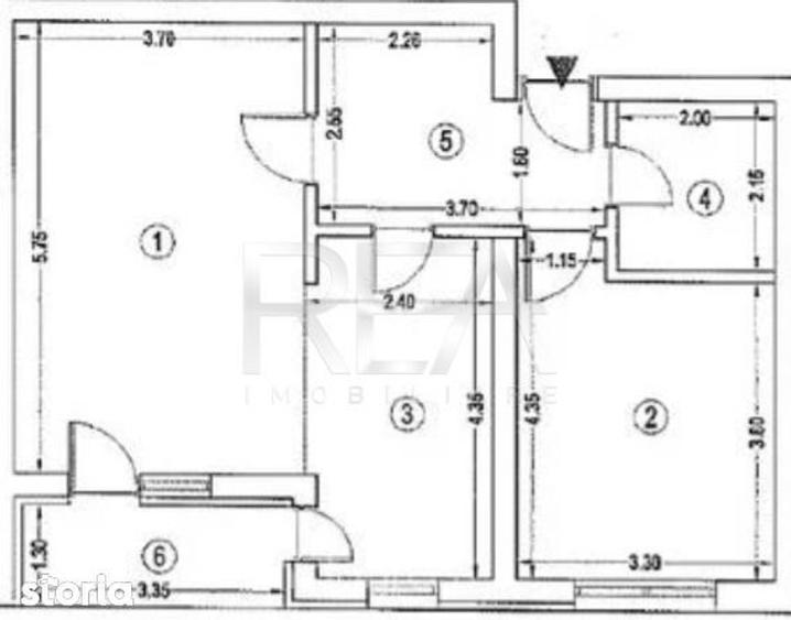 2 camere, 6/11, 61mp, parcare-Lujerului-21 Residence - 1
