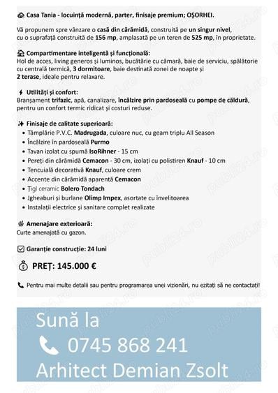 De Vanzare - Casa Tania Elegan?a ?i Confort Desavar?it - 6