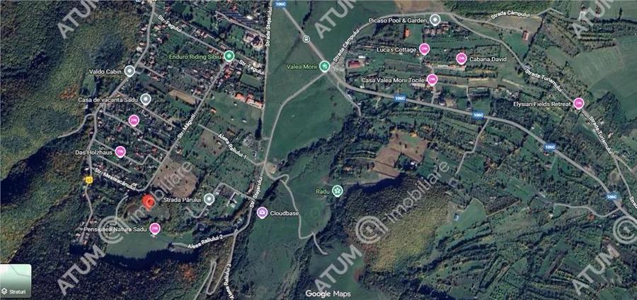 Teren intravilan 2726 mp in Tocile pretabil casa de vacanta - 2