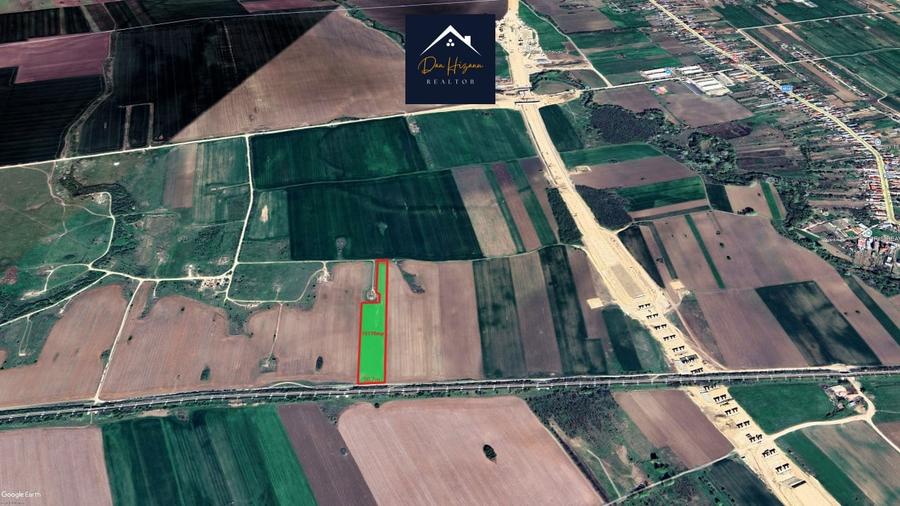 Teren 1,5 ha Domnesti langa Autostrada A0 - 1