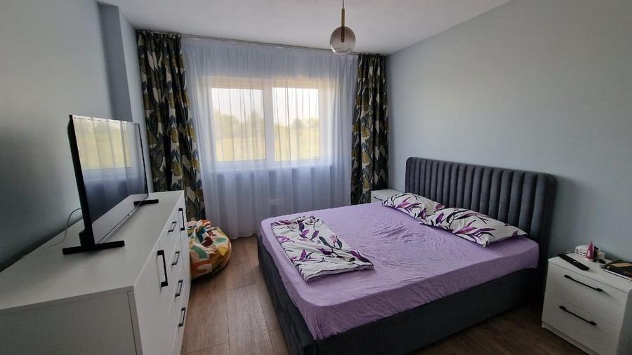 3 camere bloc Mon Jardin, 74 mp, mobilat modern, smart home, parcare subterană - 7