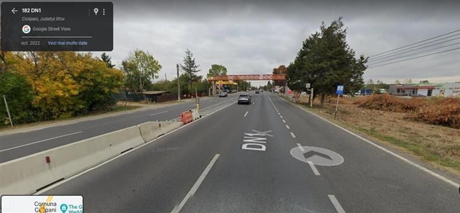 Teren Intravilan de vanzare in Com.Ciolpani, jud. Ilfov 13404  mp DN1 (E60) - 1