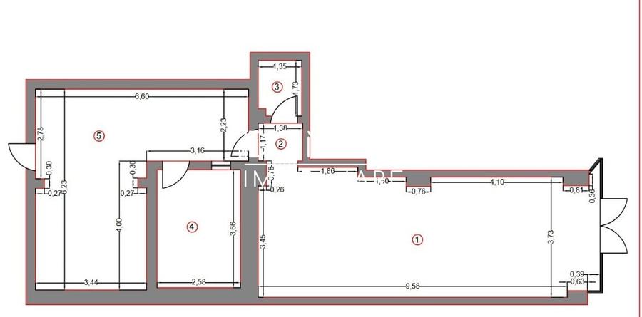 Inchiriere spatiu comercial *82 mp-dublu acces* str. Victoriei - zona pietonala - 4