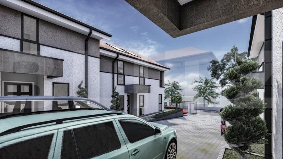 Ansamblu rezidential  cu case tip Duplex de 118mp pe Valea Chintaului - 5