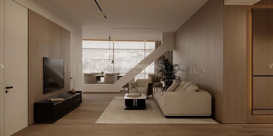 Apartament tip PENTHOUSE 4 camere de vanzare Pipera