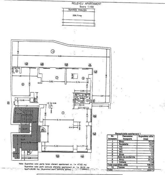 Birou/Apartament 4 camere cu gradina, zona Cismigiu - 11