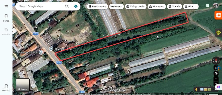 Teren 2797 mp Olari (PH) – Lângă Primărie | Siguranță și navetă rapidă A3 - 1