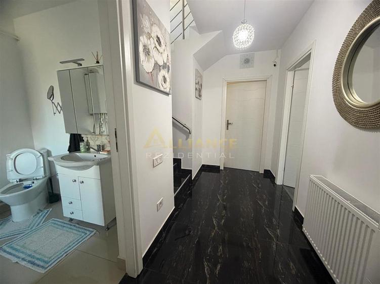 Casa mobilata si utilata- 4 camere - 2 bai - cartierul nou - 10