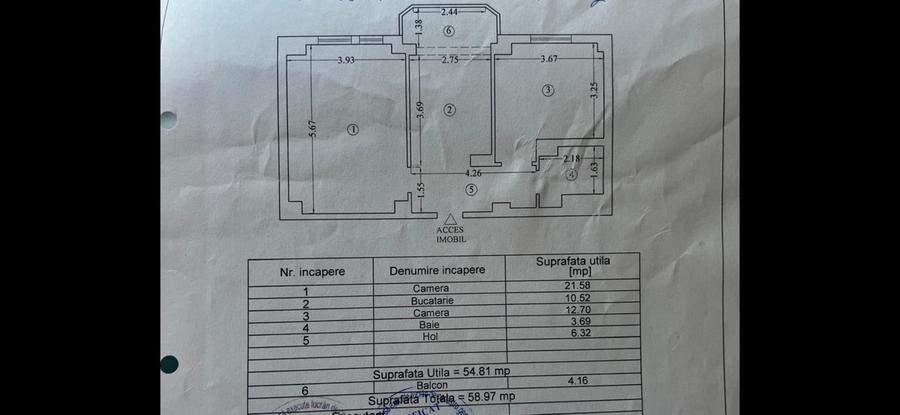 Trocadero - 2 camere decomandat - 6