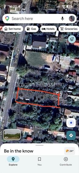 Teren intravilan 1000mp de vanzare