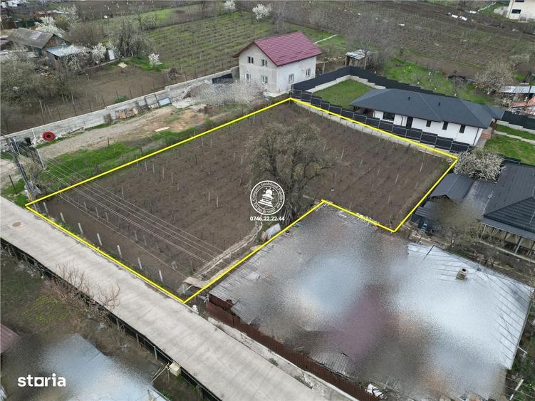 Teren intravilan 842 mp , asfalt , toate utilitatile - Valea Lupului , - 5