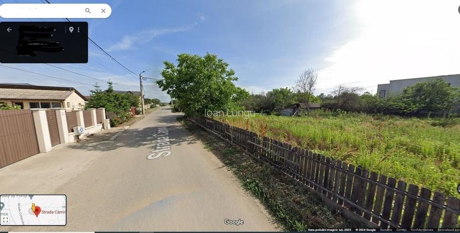 Corbeanca Tamas in localitate 1437 mp desch la 2 strazi utilitati