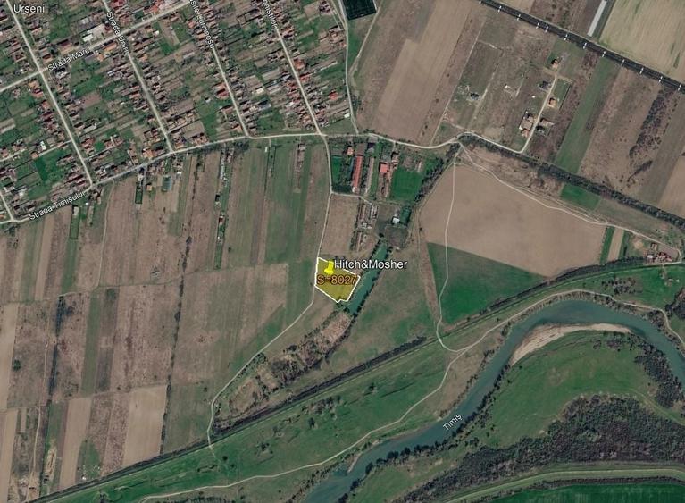 Teren de vânzare în Urseni – 8.027 mp – 10 €/mp Comision 0% - 6