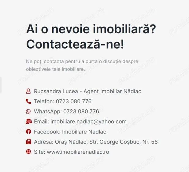 Apartament 3 camere etaj 4 cu garaj in Nadlac - 9