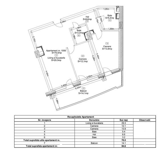 0 % comision, 3 camere, finisate, mobilate, parcare inclusa-Zorilor - 34