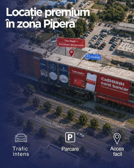 Spatiu comercial de inchiriat in incinta Showroom Mobila- Ideal Design / Arhitectura - 4