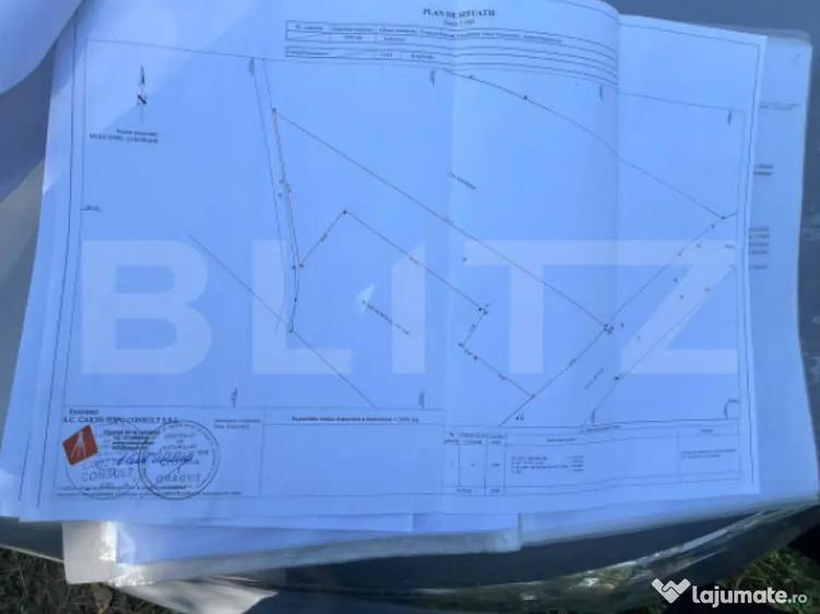 Teren intravilan de vanzare, 2.000 mp, deschidere 30 m - 6