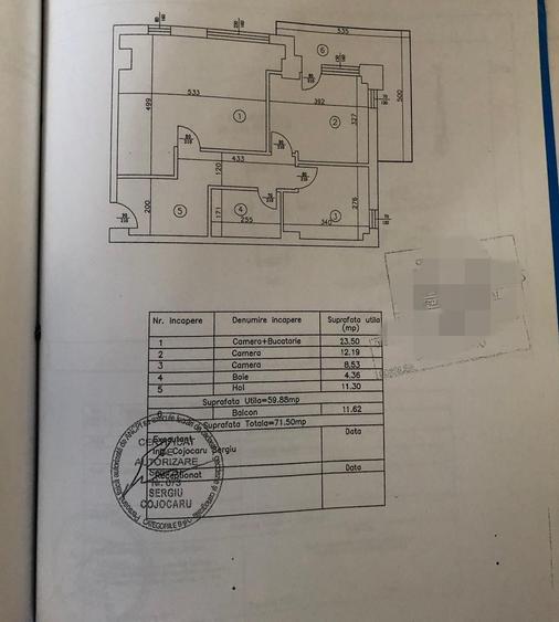 VALEA LUPULUI-ap. 3 camere,mobilat si utilat, 72mp,Brown Luxury, parcare! - 1