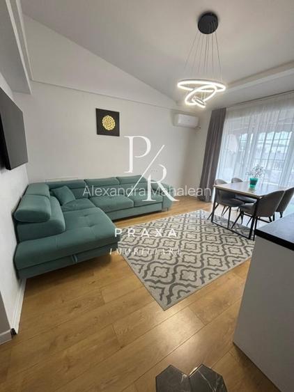 Apartament 3 camere, finisat, mobilat, modern, terasa generoasa, zona Cetatii Apartament 3 camere, finisat, mobilat, modern, terasa generoasa, zona Cetatii