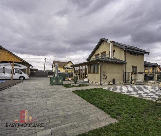 Casa moderna cu piscina, panouri solare, pompa caldura si teren de 1400 mp, Erne - 4