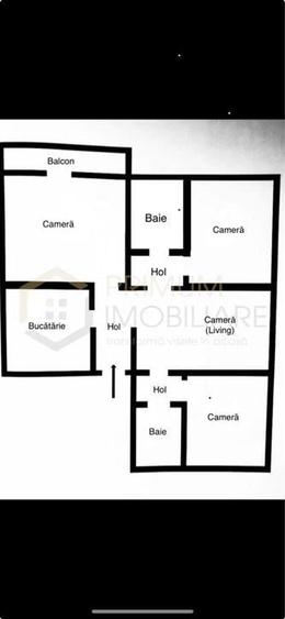 SOARELUI - 4 CAMERE - 2 BAI - 2 BALCOANE - CENTRALA PROPRIE - CLIMA - ETAJ 3 - 2