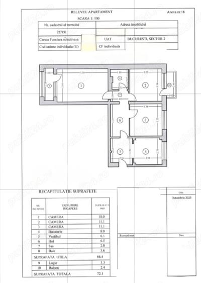 Apartament 3 camere, decomandat, vedere panoramica - 8