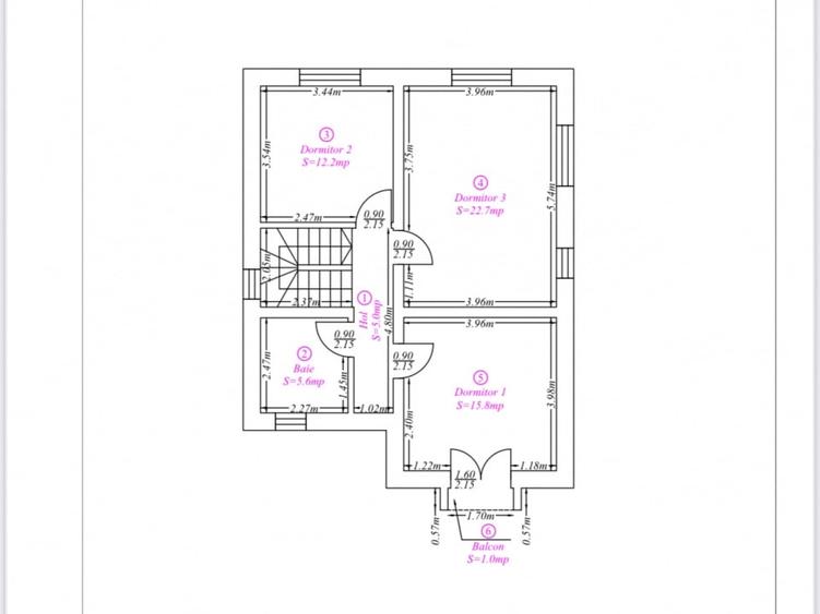 Casa individuala - P+1, cu garaj si teren de 589 mp - Sacalaz - fara comision - 2