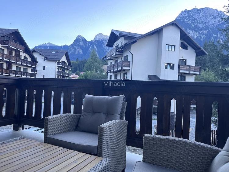 Vand apartament in Bu?teni , parter inalt , mobilat +parcare privata