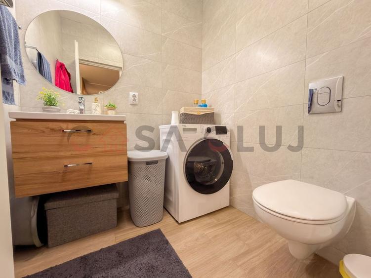 Apartament cu 3 camere semidecomandat, mobilat în Florești