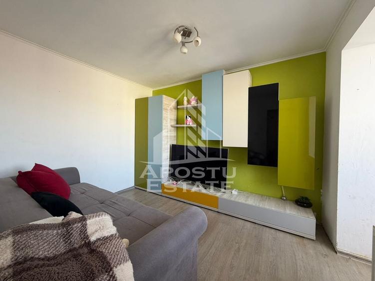 Apartament cu 2 camere semidecomandat, mobilat în Șagului