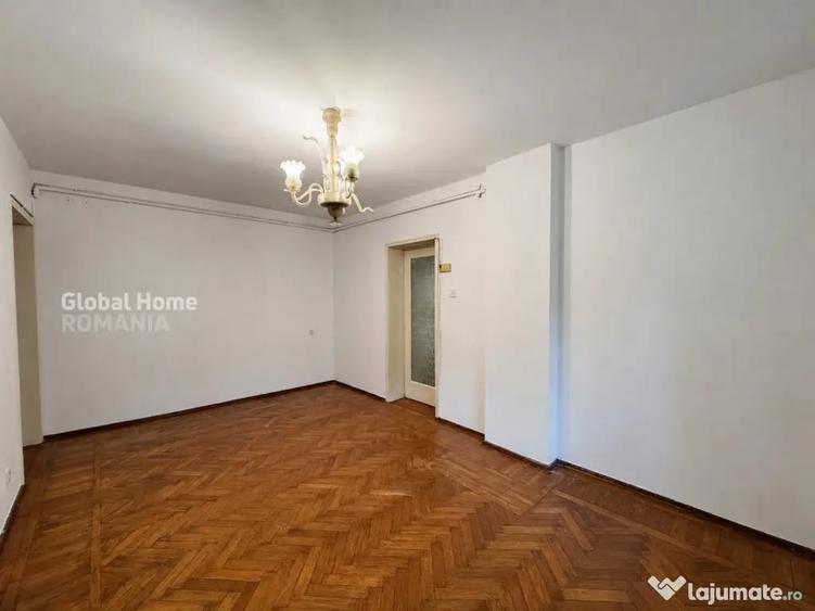 Apartament cu 3 camere semidecomandat în 1 Mai