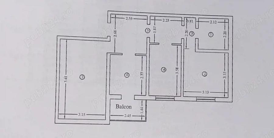 PF Vand apartament 3 camere Canta | Moara de Foc, Ia?i - 2