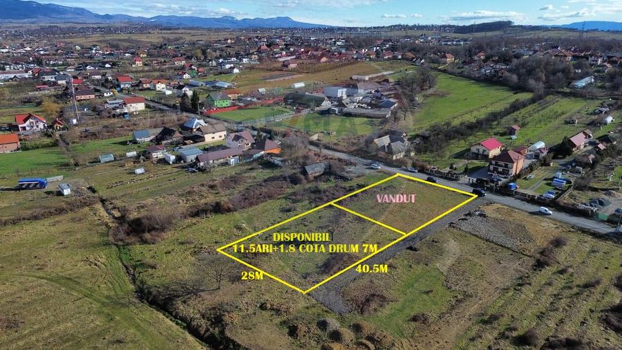 Teren 1,330mp Baia Mare / Strada Dumbravei cu drum de 7m si PUZ - 1