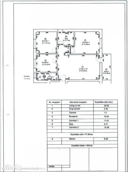 Apartament cu 3 camere, zona Micesti - 1