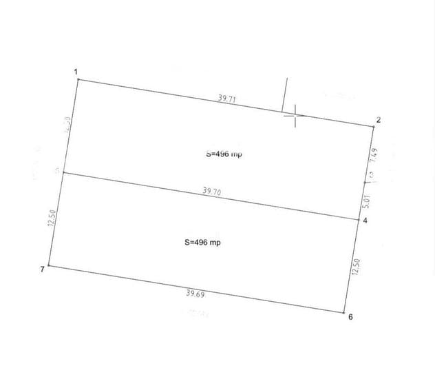 Teren de vanzare, zona Metro-Carcea, 992mp - 2