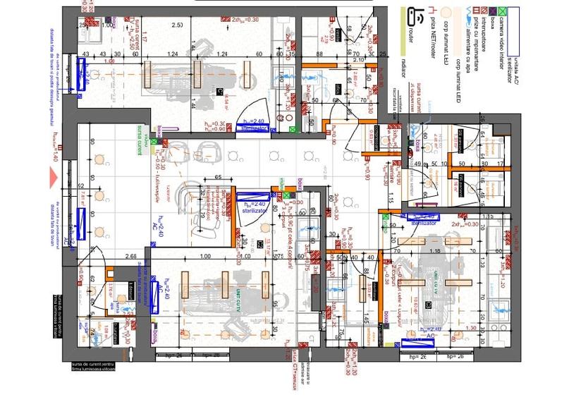 Spatiu aprobat pentru cabinet stomatologic cu 3 scaune, 70mp zona vivo - 1