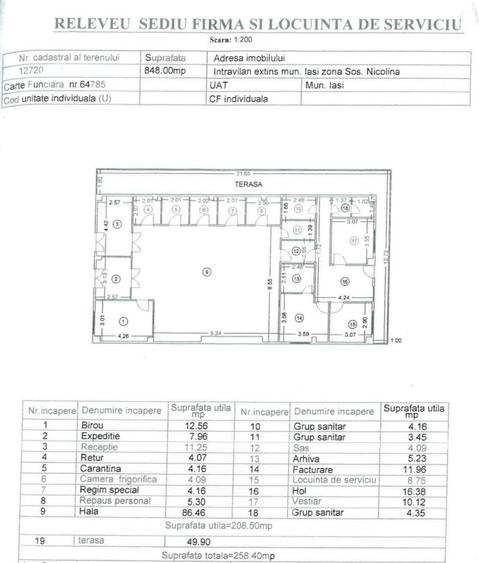 Spatiu/ hala langa intersectie cu Mega Image - sos. Nicolina - 7