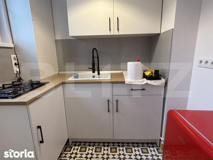 Apartament 1 camera, 21 mp, zona Tudor - 5