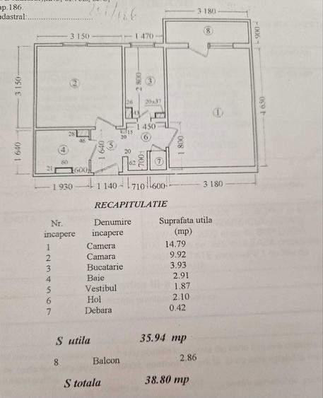Inchiriez apartament 2 camere decomandat, zona Lacul Tei- Grigore Moisil - 3
