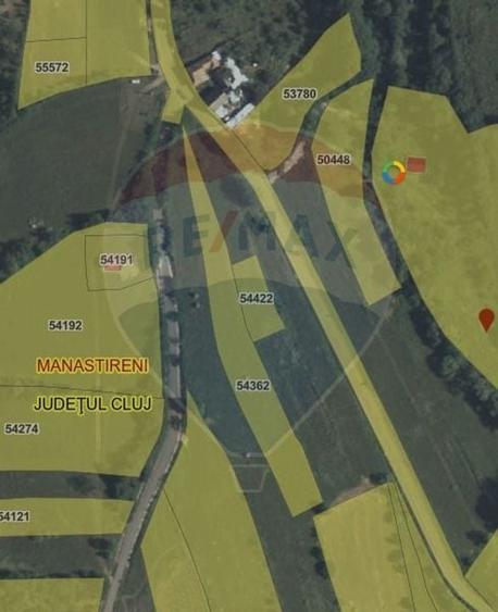 Teren agricol extravilan de 3110 mp, în Mănăstireni