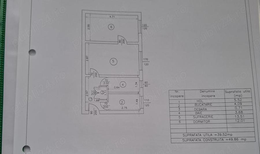 Vanzare apartament 2 camere in Ploiesti, Cartier Vest, zona Lamaita - 7