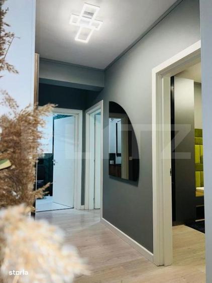 Apartament cu 3 camere, etaj intermediar, bloc nou, zona Nordic - 3