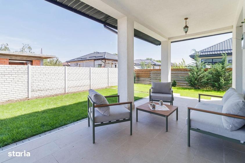CASA noua 4 camere Corbeanca nord Bucuresti langa padure-teren 500 mp! - 11