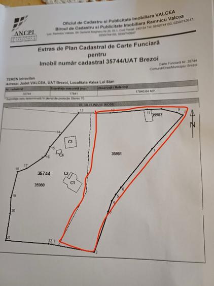 Teren intravilan - Valea lui Stan - Valcea - 4