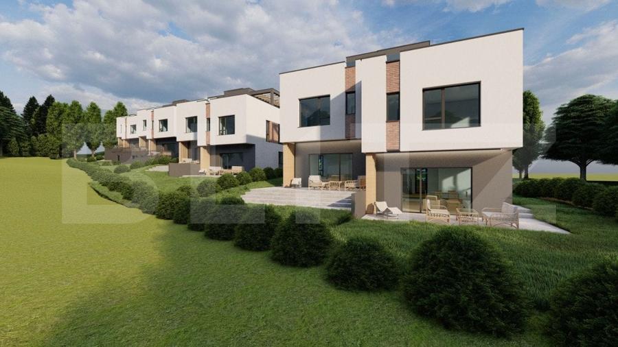 Case cuplate, cu pompa de caldura, panouri fotovoltaice, terasa, zona Vivo - 3