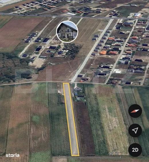 Teren extravilan, 33.6 ari, zona Frumoasa - Scheia. - 2